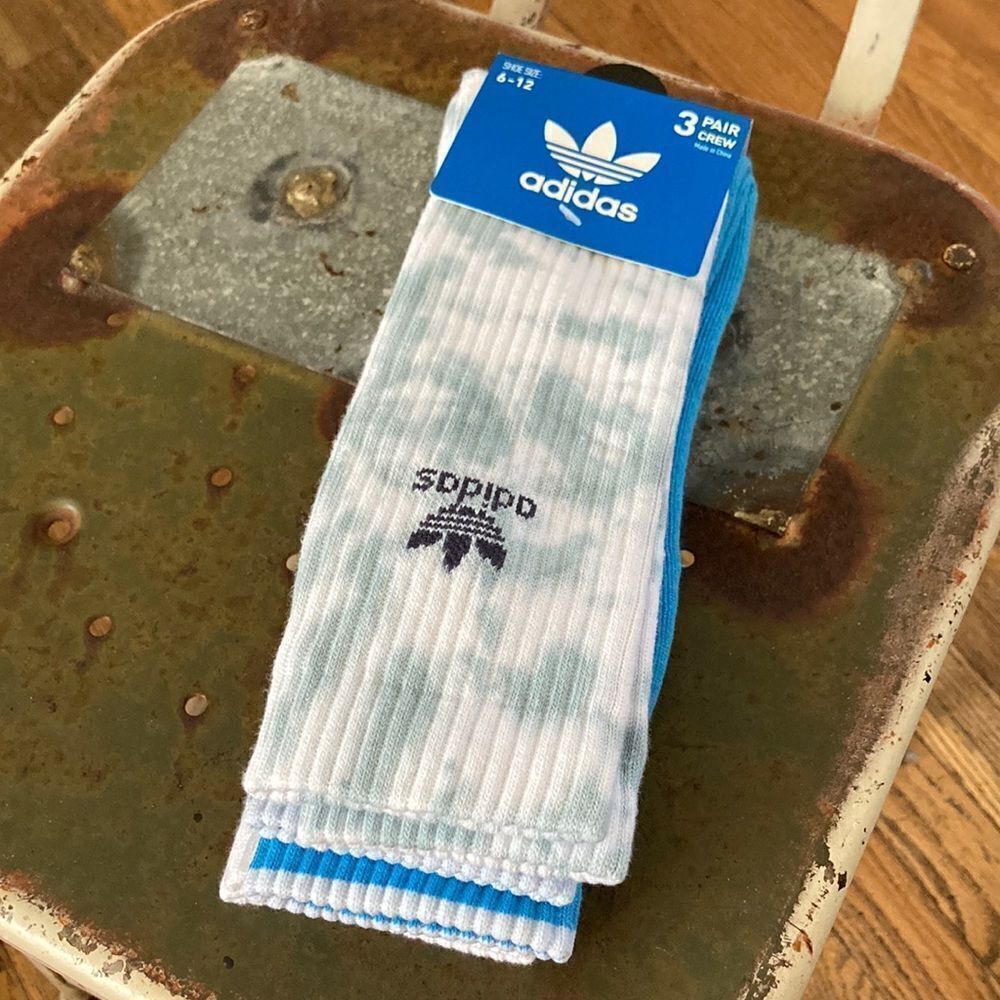 Adidas Originals Crew Socks 3pk - Picture 2 of 8